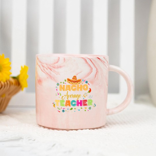 Cinco De Mayo Gift for Teacher Marble Mugs