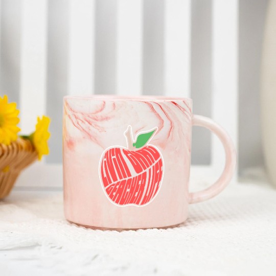 Teacher Life Marble Mugs