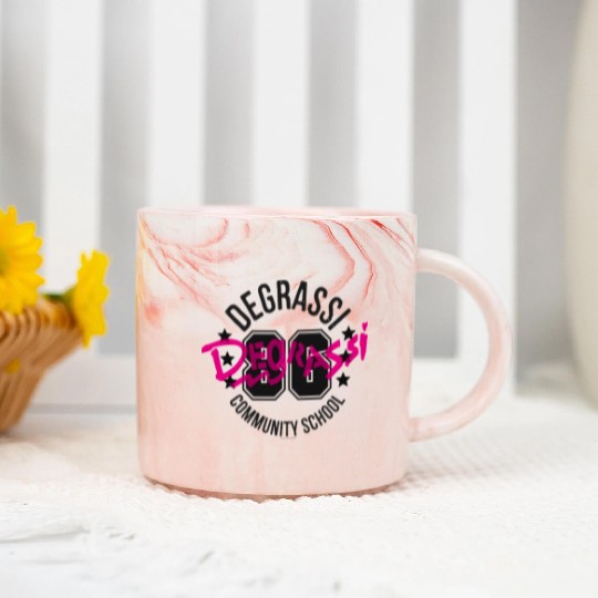 Degrassi Panthers Gym Marble Mugs