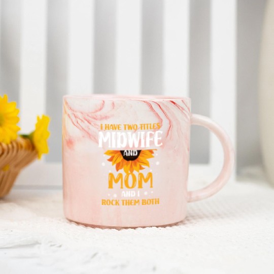 Doula Midwifery Birth Childbirth Pregnancy Midwife Marble Mugs