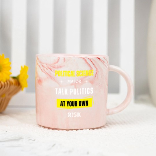 Political Science Major Marble Mugs