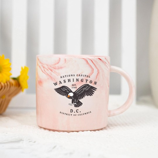 Washington Dc Marble Mugs