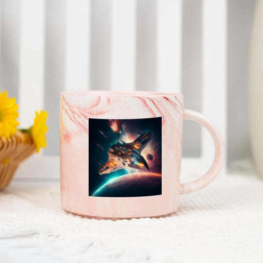 mars Marble Mugs