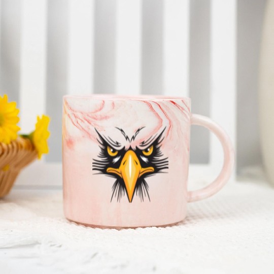 Angry bird Marble Mugs