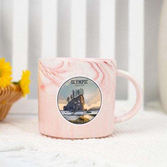 Olympic National Park Marble Mugs