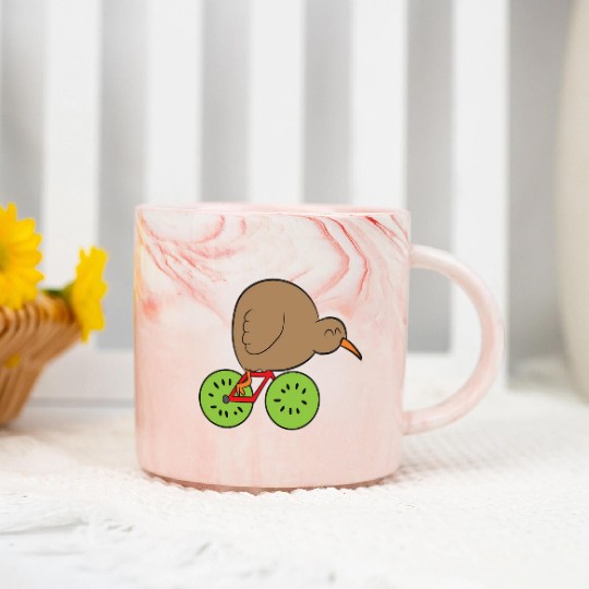 Kiwi Bird New Zealand Kiwi Bird And Kiwi Fruit Kiw Marble Mugs