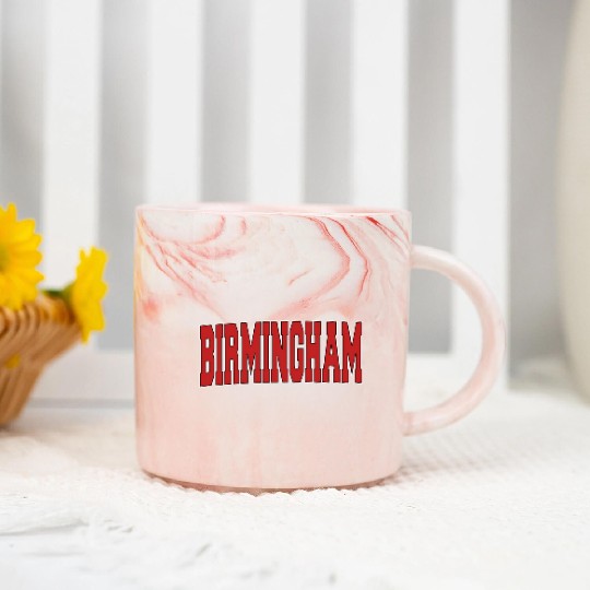 Birmingham Varsity Style Uk Sports Marble Mugs
