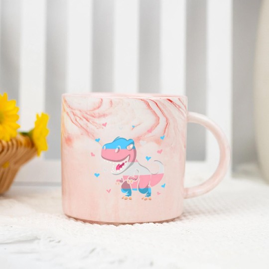 Transgender Pride Flag Transgender Pride Colors Marble Mugs