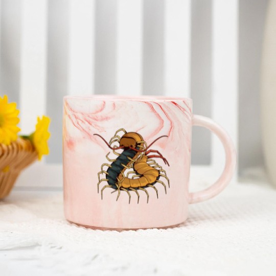 Illustration Insect Marble Mugs