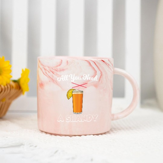 Beer Drink Lemonade All You Need Is A Shandy Marble Mugs