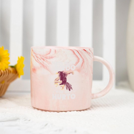 Bird Cartoon Birdwatching Bird Owner Marble Mugs