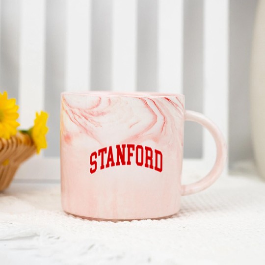 Stanford California - Throwback - Marble Mugs