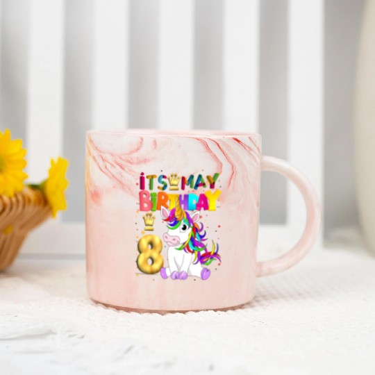 Uorn Party Animal 8Th Uorn Marble Mugs