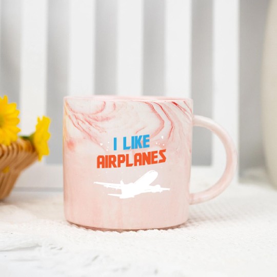 Aerospace engineer like airplanes rocket scientist Marble Mugs