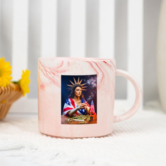 Mary Jane Liberty Marble Mugs