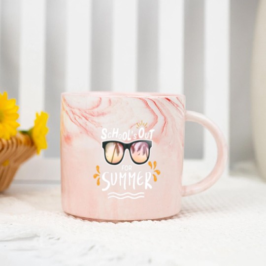 Last Day Of School Teacher Schools Out For Summer Marble Mugs