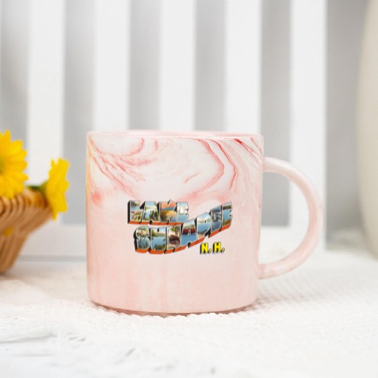 Lake Sunapee New Hampshire Nh Marble Mugs