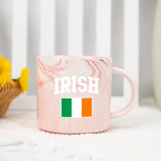 Irish Flag Ireland St Patricks Day Marble Mugs