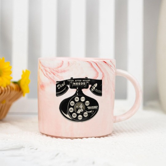 Vintage St. Louis Liquor Store Marble Mugs