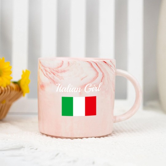 Italian Flag Italy Pride Italian-American Marble Mugs