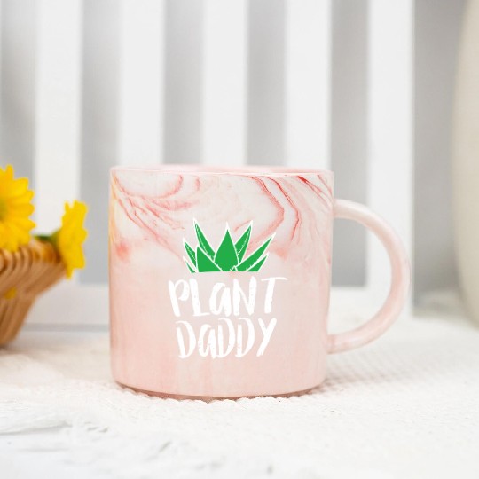 Plant Daddy 3 Marble Mugs