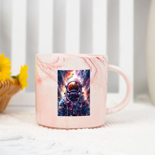 Orbital Outlaw Marble Mugs