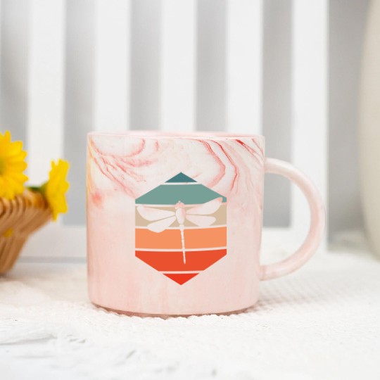 Entomology Entomologists Insect Lover Retro Marble Mugs