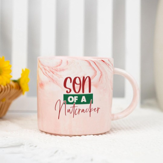Son Of A Nutcracker Marble Mugs
