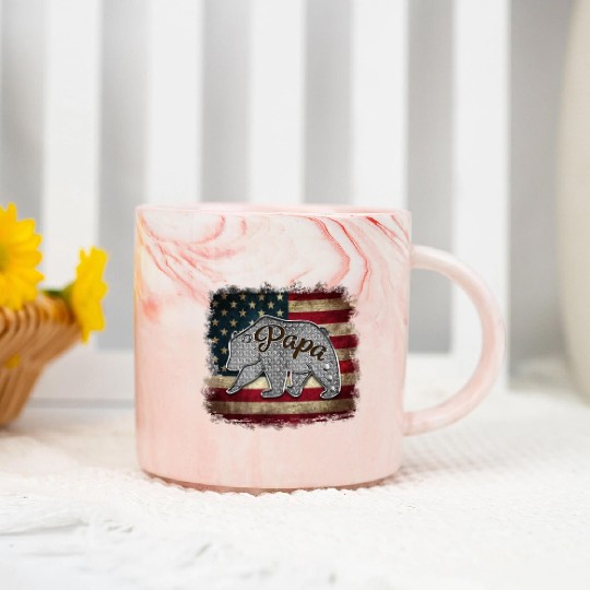 american dad Marble Mugs