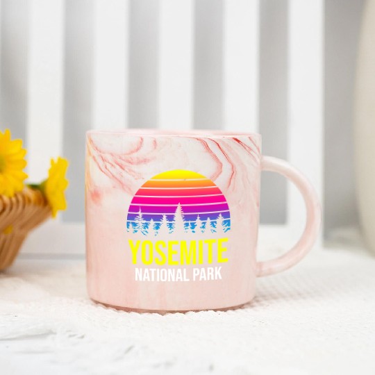 Yosemite National Park Marble Mugs