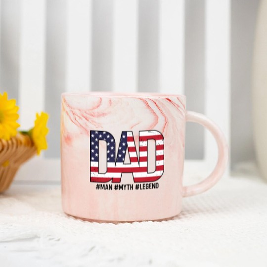 American dad Marble Mugs