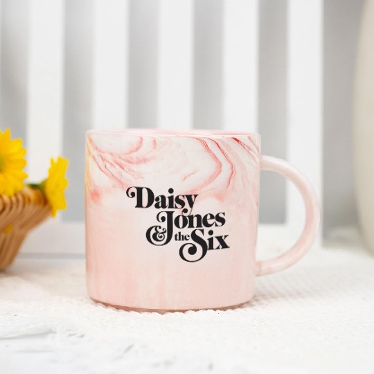 Daisy Jones The Six - Logo Marble Mugs