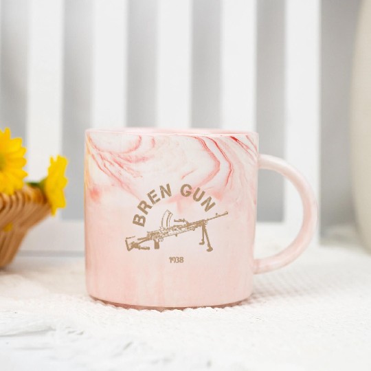 Bren Light Machine Gun | World War 2 Weapon Marble Mugs