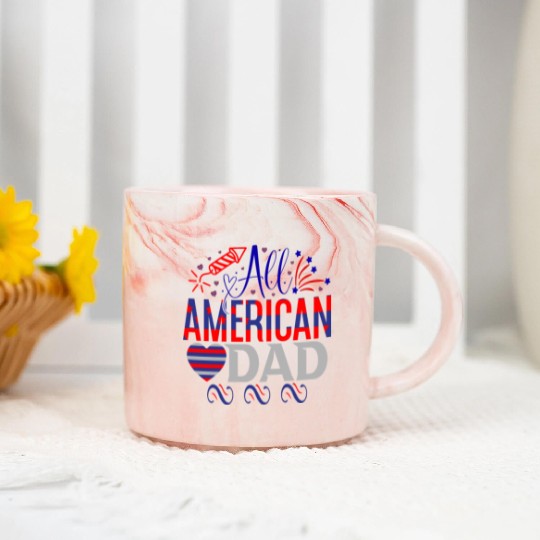 American dad Marble Mugs