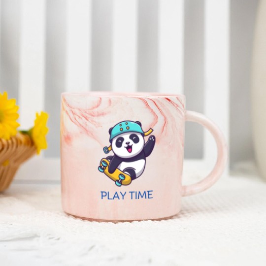 Play Time Marble Mugs