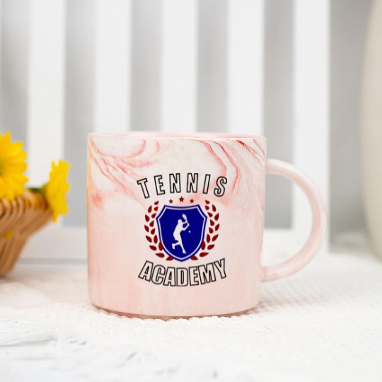 Tennis Academy Marble Mugs