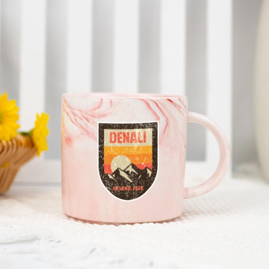Denali National Park Marble Mugs