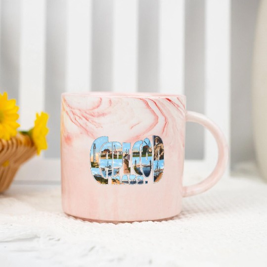 Cape Cod Massachusetts Ma Marble Mugs