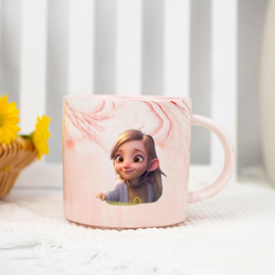 Awesome Like My Daughter Marble Mugs