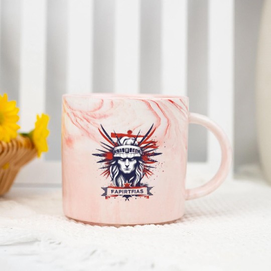 Celebrating America s Independence Day Marble Mugs