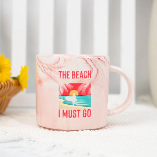 Tropical Paradise Marble Mugs