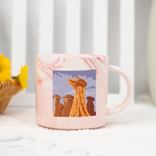 DESIGNAhShiSiePah Wilderness San Juan County New Marble Mugs