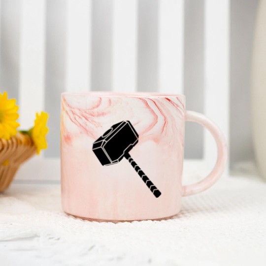 Thor hammer Marble Mugs