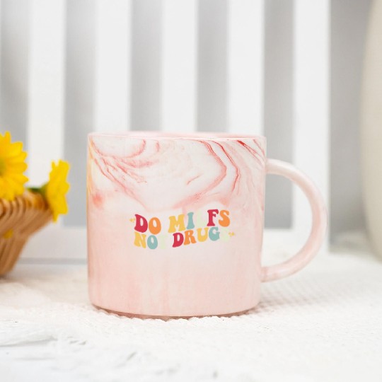 Do MILFS Not Drugs Retro Hot Mom MILF Lover Marble Mugs