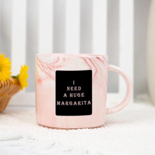 i need a huge margarita vintage nature nature Marble Mugs