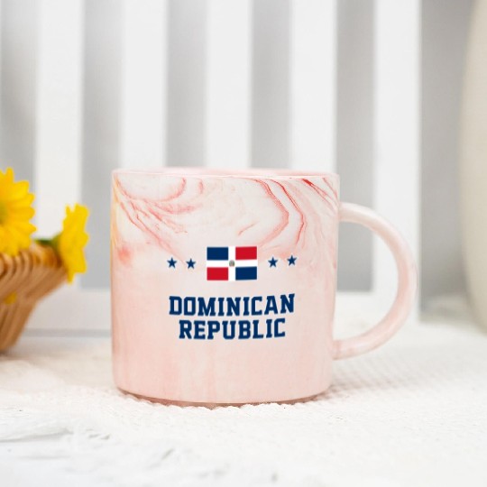 Dominican Republic Marble Mugs