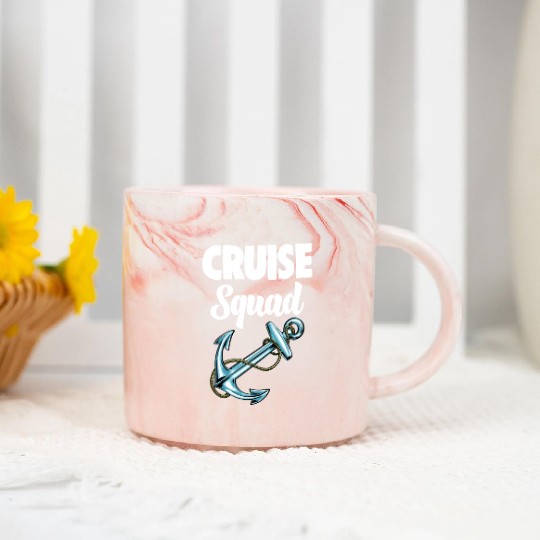 Cruise Squad Marble Mugs