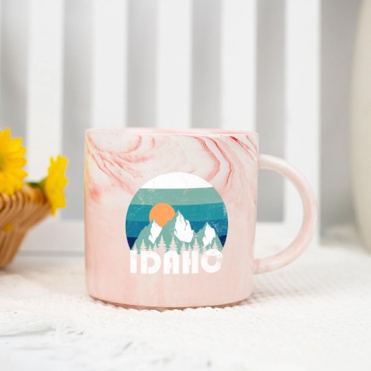 Idaho State Marble Mugs