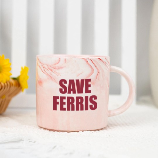 Save Ferris Marble Mugs
