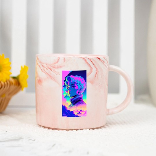 Ai technology using human thoughts Marble Mugs